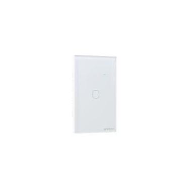 Imagem de Interruptor Smart Wi-Fi Touch Branco Ews 1001 - Controle Remoto e Auto