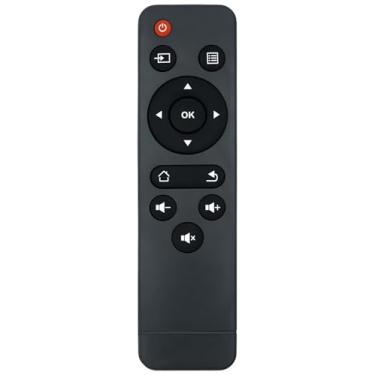 Imagem de AOERUOW Controle remoto de substituição compatível com PANSEBA AK-69, YOWHICK W33, OWNKNEW K11 mini projetores de filmes portáteis