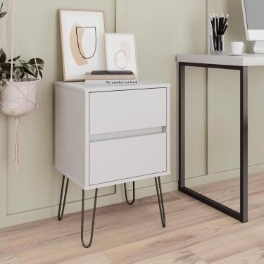 Imagem de Aparador c/ 2 Gaveteiro Branco - Pleno