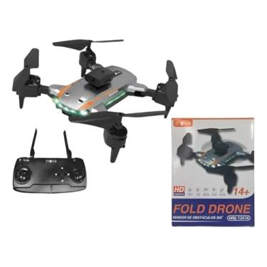 Imagem de Drone com Câmera Dupla 4K, GPS, Sensor de Obstáculos, Dobrável, Cor Prata, 2 Baterias, Controle Remoto, Wi-Fi, WRJ-12616