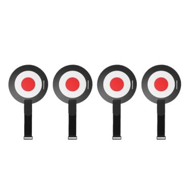 Imagem de Fockety Alvo para gol de futebol, conjunto de treino com 4 peças, e ângulo ajustáveis, com correias suporte robustas, material PP para treino precisão em futebol, beisebol tênis