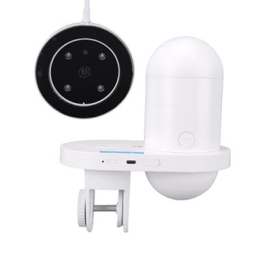 Imagem de Cryfokt Alimentador Automático de Peixes WiFi, Câmera 2.4G 5G de Grande Capacidade, Controle de Aplicativo, Aquário Temporizador Com Dispensador de Alimentos Secos de 3 Portas para