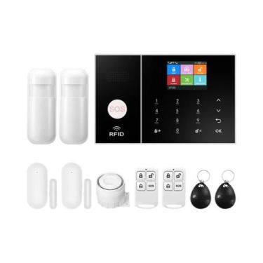 Imagem de Sistema De Alarme Para Casa Inteligente WIFI GSM Com Sensor De Movimen