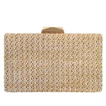 Imagem de Bolsa clutch de palha natural, Natrural, Medium