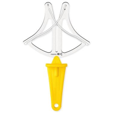 Imagem de Alinhador De Fio Em Aço Inox Tramontina Cabo Amarelo Tramontina