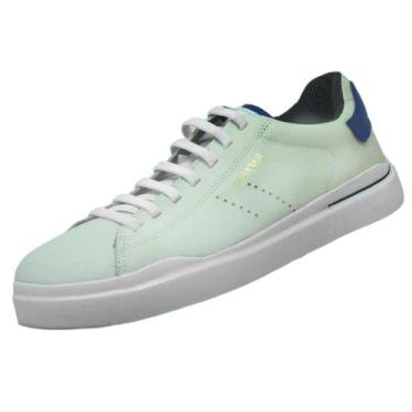 Imagem de Sapatenis Masculino Rafarillo 90002, Branco, Azul, 42