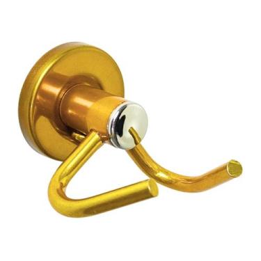 Imagem de Cabide Gancho P/ Toalha de Banho Rosto Standard Dourado - Montelar Aca