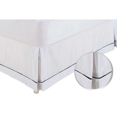 Imagem de Saia Para Cama Box Ortobom Solteiro 90