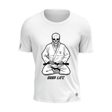 Imagem de Camiseta Caveira Jiu Jitsu Skull Arte Marcial Bjj Shap Life