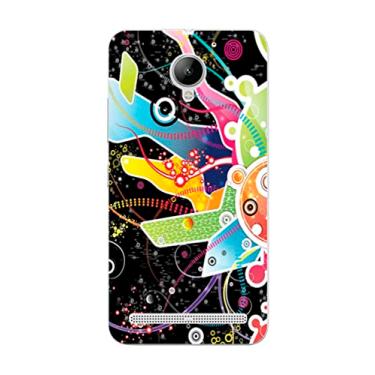 Imagem de Capa Adesivo Skin058 Verso Para Lenovo Vibe C2 e C2 Power