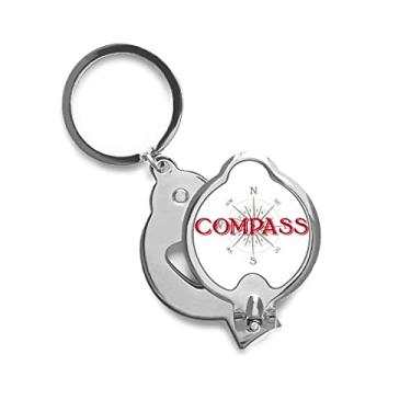 Imagem de Tesoura de cortar unhas Southeast Northwest Compass, cortador de aço inoxidável