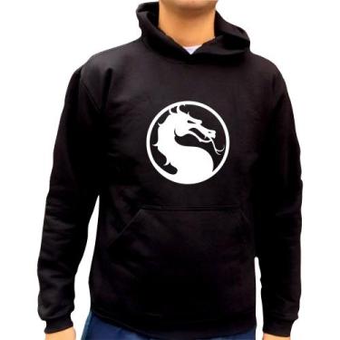 Imagem de Moletom Mortal Kombat - Sakura Animes, Preto, P