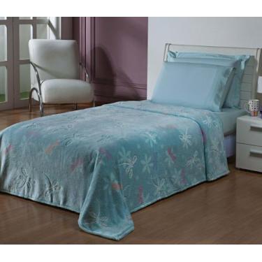 Imagem de Cobertor INFANTIL estampado BRILHA NO ESCURO manta flannel  - SAFIRA E