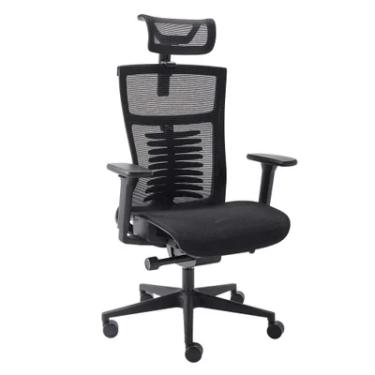 Imagem de Cadeira De Escritório Elements Ergonômica, Preto, Vertta Special