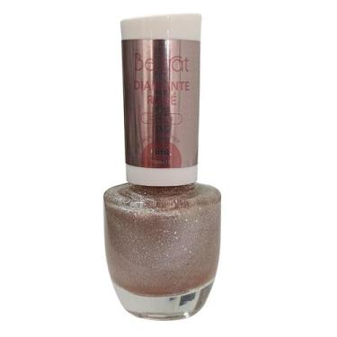 Imagem de Esmalte diamante rose glitter beltrat 9ml
