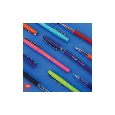Imagem de Caneta gel tris style com ponta fina 0.7mm - secagem rápida, Azul