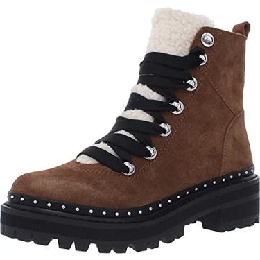Imagem de Steve Madden Bota feminina Rainier Fashion, Camurça de Chesnut, 8