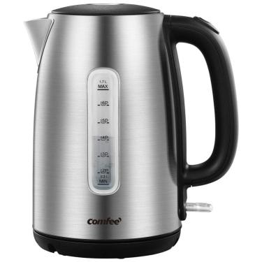 Imagem de Chaleira Elétrica Sem Fio, COMFEE CEKS001, Prateado