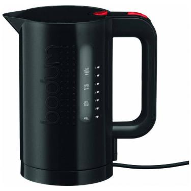 Imagem de Chaleira Elétrica 1L com Desligamento Automático, 110W, 110v, BODUM 11452 01US, Preto