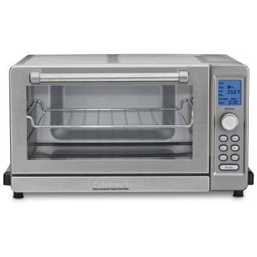 Imagem de Forno Elétrico de Bancada com Tela LCD, 1800W, Aço Inoxidável, 110v, CUISINART TOB 135N, Cinza
