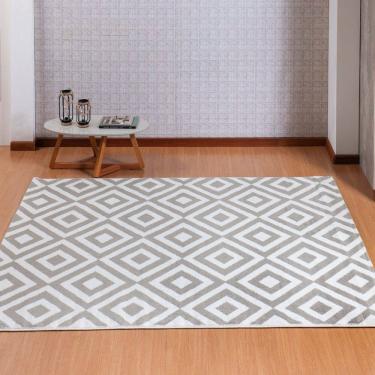 Imagem de Tapete Egípcio De Pelo Baixo - Cinza 011 - 300x400cm