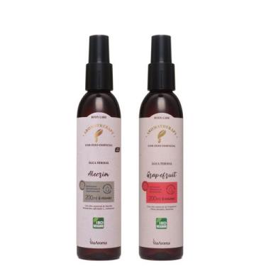 Imagem de Kit 2 Agua Termal Via Aroma - Escolha seus aromas, Alecrim e Grapefrui