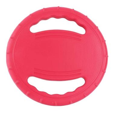 Imagem de Brinquedo de Disco Voador para Cães TPR Durável e Flexível para Cães Grandes, Brinquedo Esportivo para Cães de Estimação, Com Design de Som, Alívio de Estresse, para Limpeza de