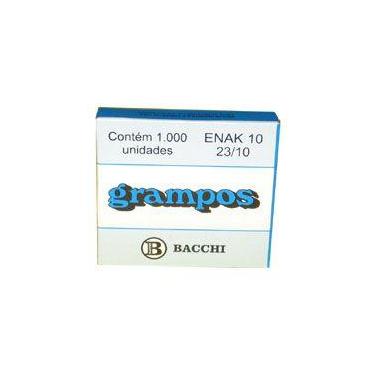 Imagem de Grampo para Grampeador 23/10 Galvanizado 1000 Grampos - Bacchi