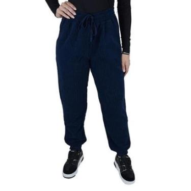 Imagem de Calça Feminina Facinelli By Mooncity Cotele Marinho - 240494-Feminino