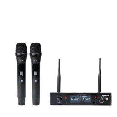 Imagem de Microfone Sem Fio Kadosh K-382M Dinâmico UHF Profissional
