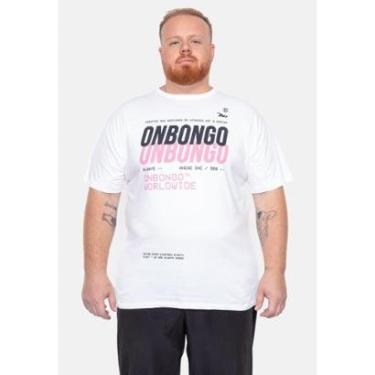 Imagem de Camiseta Onbongo Plus Size Estampada Wynwood Masculino-Masculino