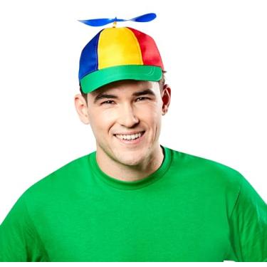Imagem de Chapéu de hélice clássico Forum, Multi, tamanho nico