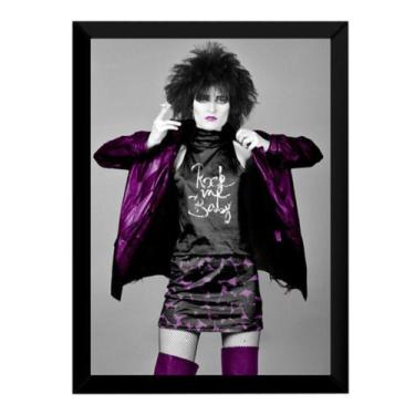 Imagem de Quadro Siouxsie Sioux Banda Foto Poster Moldurado - Fanarte
