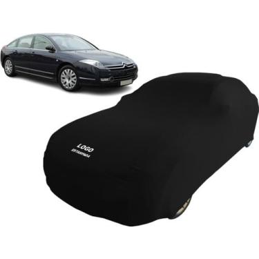 Imagem de Capa Cobrir Carro Citroen C6 Máxima Proteção Com Logo - Mz, Preta