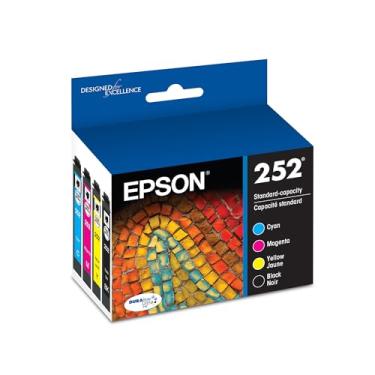 Imagem de Epson Cartucho de tinta DURABrite Ultra Ink T252120-BCS - Ciano, Preto, Magenta, Amarelo