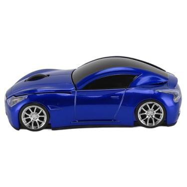 Imagem de Wireless Car Shape Mouse Design Sporty Design 1600 DPI Sensor óptico de 2,4 GHz Receptor USB Ergonomic Computer Camundo (Azul)