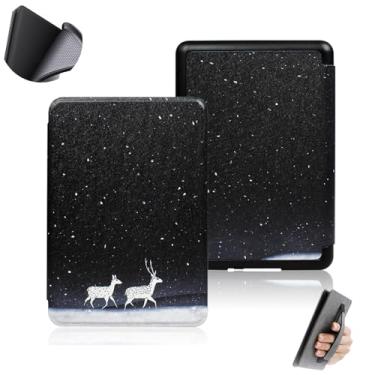 Imagem de GUKSRASO Capa para 6.8" Kindle Paperwhite 11ª Geração/Signature Edition (Modelo: M2L3EK/M2L4EK) - Despertar/Suspender Automático Inteligente,Material TPU e Alça de Mão