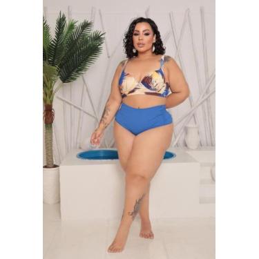 Imagem de Biquini Plus Size- Com Calcinha Fio Duplo- Tamanho Especial - Ousadia 