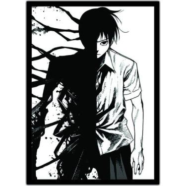 Imagem de Quadro Anime Ajin Desenho Com Moldura G01 - Vital Quadros  Do Brasil