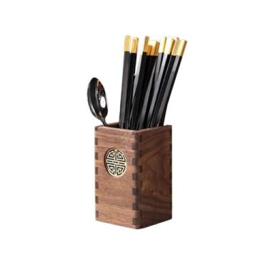 Imagem de CFGH6FDF Porta-talheres, suporte de utensílios, organizador de utensílios de cozinha, porta-talheres para restaurante, suporte de utensílios de cozinha (pequeno)