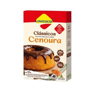 Imagem de Mistura Para Bolo De Cenoura Zero Açúcar - Lowçucar 150g