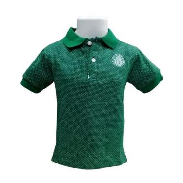 Imagem de Camisa Polo Infantil Palmeiras Verde Oficial - Revedor