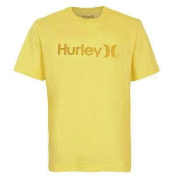 Imagem de Camiseta Hurley Silk Oeo Solid Amarelo