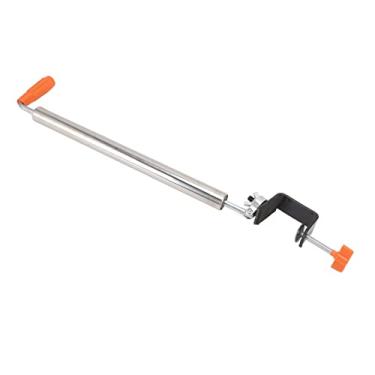 Imagem de Rolo de massa de aço inoxidável com rotação fixa de 360° para pães de pastelaria, pizza, utensílios de cozimento, acessórios de pastelaria (médio)