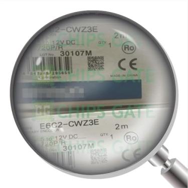 Imagem de E6C2-CWZ3E720P-R 1Pcs Brand New in Box E6C2-Cwz3E 720P/R Rotary Encoder E6C2-CWZ3E720P-R