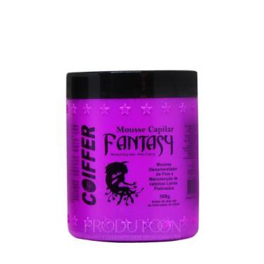 Imagem de Mousse capilar Fantasy Coiffer 500g desamarelador de fios