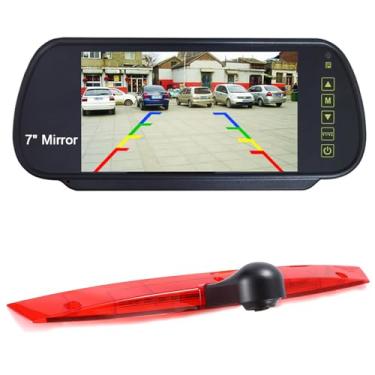 Imagem de Luz de freio de montagem no terceiro teto do carro, luz de freio, câmera de visão traseira, substituição para Mercedes Benz Viano Vito W639 V6 Van Transporter 3 luzes de freio/luz de freio 2003-2014