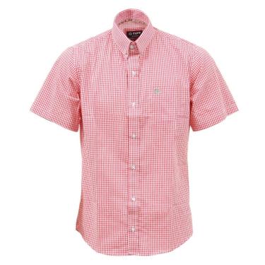 Imagem de Camisa Masculina Manga Curta Xadrez Vermelha Tuff 37618