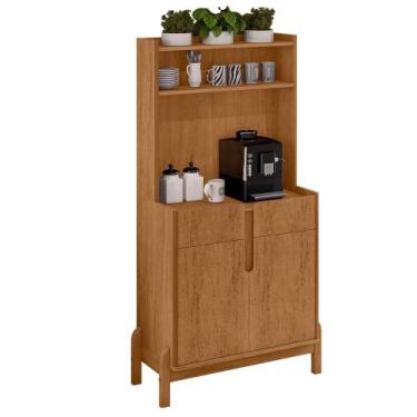 Imagem de Armário Multiuso Cantinho do Café Nay C14 Cedro - Mpozenato, Cedro, 40