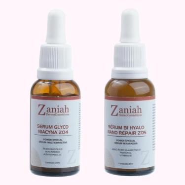 Imagem de Kit Sérum Glyco Niacyna e Bi Hyalo Zaniah Dermocosméticos - Anti Manch
